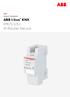 PRODUCTHANDBOEK. ABB i-bus KNX IPR/S IP-Router Secure