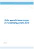 Nota weerstandsvermogen en risicomanagement 2015