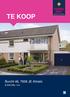 TE KOOP. Burcht 46, 7608 JE Almelo ,- k.k.