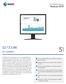 S2133-BK. Uw voordelen. 21.3 Office-Monitor