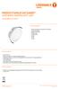 PRODUCTFAMILIE DATASHEET LEDVANCE DOWNLIGHT LED