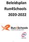 Beleidsplan Run4Schools