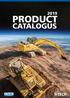 2019 PRODUCT CATALOGUS