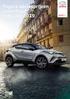 Toyota adviesprijzen onderhoud; indicatie 2019 Toyota C-HR