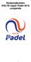 Wedstrijdbulletin KNLTB najaar Padel 2019 competitie