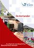 De Koriander. & ambulante woonbegeleiding. Beschermd wonen