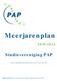 Meerjarenplan. Studievereniging PAP Zoals voorgesteld op de Kandidaatsbestuur ALV op 12 juni 2019