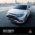 OUTLANDER PHEV. Drive your Ambition