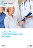 V.A.C. Therapy Informatieboekje voor de patiënt