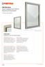 FIN-Window Vaste beglazing N 90+8 Aluminium-Kunststof