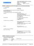 Veiligheidsinformatieblad volgens Verordening (EG) nr. 1907/2006 (REACH) Printdatum herziening (NL) Versie 8.