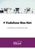 # Vodafone One Net. Handleiding Smartphone App. IRIS one 2019 V1.0