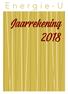 Energie-U. Jaarrekening 2018