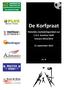 De Korfpraat. Wekelijks mededelingenblad van C.K.V. Excelsior Delft Seizoen 2013/ september nr. 6