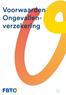 Voorwaarden Ongevallenverzekering