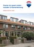 Ruime en goed onder- h ouden 5-kamerwoning S tieltjesstraat 8 te Leiden