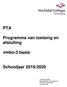 Programma van toetsing en afsluiting