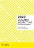 2020 VLAAMSE BEGROTING