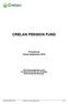 CRELAN PENSION FUND. Prospectus Versie September Het Beheersreglement en het recentste jaarverslag zijn als bijlage bij dit prospectus gevoegd.