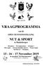 VRAAGPROGRAMMA. van de OPEN TENTOONSTELLING. NUT & SPORT te Haaksbergen