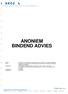 ANONIEM BINDEND ADVIES