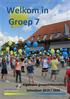 Algemene groepsinformatie Schooljaar 2019 / 2020