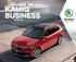 DE NIEUWE ŠKODA KAMIQ BUSINESS PRIJSLIJST