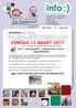 ZONDAG 12 MAART 2017 IN HET SCHOOLRESTAURANT EN IN DE POLYVALENTE ZAAL