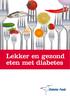 Lekker en gezond eten met diabetes