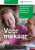 www.rotterdam.nl Actieprogramma gericht op het bestrijden van eenzaamheid December 2014 Voor mekaar
