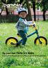 Op pad met fiets en kids. Een brochure vol informatie over veilig op pad met de fiets en je kids. van 0 tot 6 JAAR. Infoblad voor jonge ouders