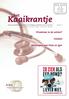 Kaaikrantje. driemaandelijks contactblad van Wijkgezondheidscentrum De Kaai 1 2013