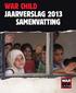 WAR CHILD JAARVERSLAG 2013 SAMENVATTING
