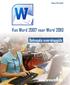 Van Word 2007 naar Word 2010