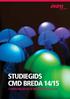 STUDIEGIDS CMD BREDA 14/15 COMMUNICATION & MULTIMEDIA DESIGN