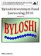 Byloshi Investment Fund Jaarverslag 2010. Aangeboden door