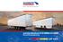 schuifzeiltrailers S.CS MEGA-X-LIGHT Het productprogramma. Trailer Services Technology