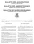 BULLETIN DES ADJUDICATIONS BULLETIN DER AANBESTEDINGEN BULLETIN DER AUSSCHREIBUNGEN