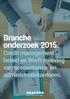 Branche onderzoek 2015. Credit management beleid en Wwft naleving van accountancy- en administratiekantoren.