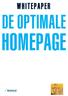 WHITEPAPER DE OPTIMALE HOMEPAGE