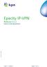 Epacity IP-VPN Release 11.2 Service Level Agreement