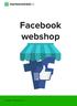 Facebook webshop. Copyright Starteenwinkel.nl