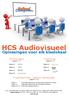 HCS Audiovisueel. Oplossingen voor elk klaslokaal. Projectieborden / beamer oplossingen pagina 9-12