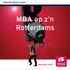 MBA op z n Rotterdams