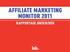 Affiliate Marketing Monitor 2011. Rapportage onderzoek
