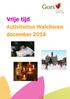 Vrije tijd. Activiteiten Walcheren december 2014