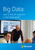 Big Data: wat is het en waarom is het belangrijk?