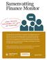 Samenvatting Finance Monitor