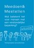 Meedoen& Meetellen. Wat betekent het voor mensen met een verstandelijke beperking? Trainingsmodules voor professionals