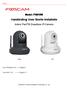 Model: FI8910W. Indoor Pan/Tilt Draadloze IP-Camera